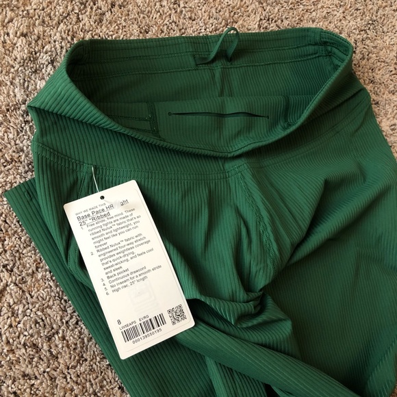 Lululemon Base Pace High-Rise Ribbed Tight 25" - Picture 10 of 14